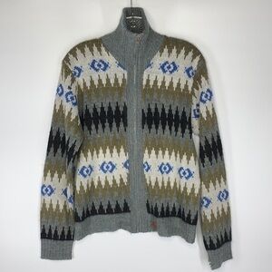 Vintage Kandahar Deluxe Full Zip Sweater 70's Medium
